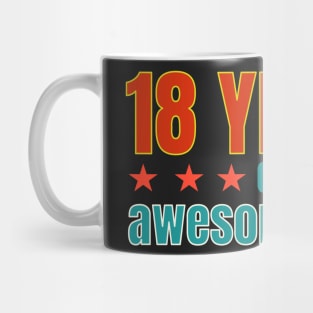 18th Birthday: 18 years of awesomeness Mug